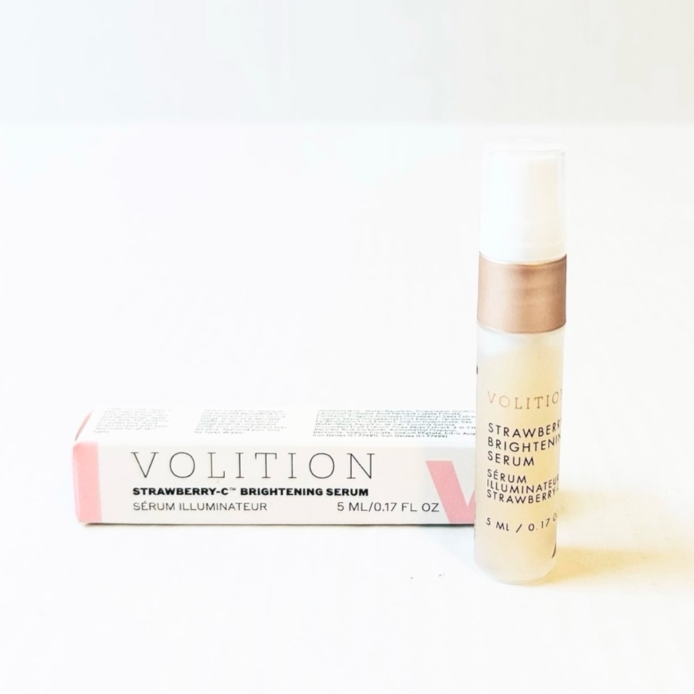 ⭐️5 For 25⭐️ Volition Beauty Strawberry-C Brightening Serum Travel Size
